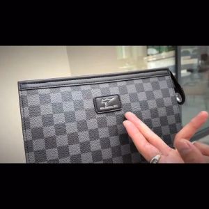 Ready Stock!! New Fashion Men Clutch Bag Handbag Business Bag Wallet Bag Pu Leather