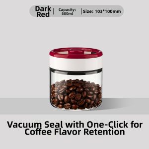 Ankou | Vacuum Sealed Glass Storage Jar