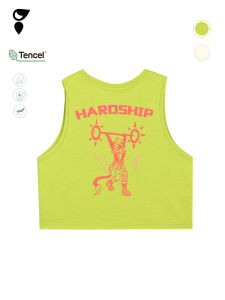 Comfortable Fitness Running Tank Top Womens Sports Vest Elastic Hardship Iron Man Strength Training Sportswear Lybra Fabric