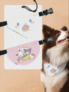 HanWei | Pets Sanrio Characters Melody Kuromi Cinnamoroll Triangle Scarf