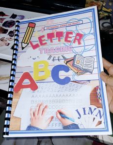 ABC TRACING BOOKLET FOR KIDS A4 SIZE