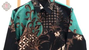 KEMEJA BATIK PRIA PREMIUM LENGAN PANJANG REGULAR KANTOR BATIK ALUNA PCW 076