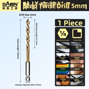 DAIENGONGJU | High-Speed Steel Drill Bit For Stainless Steel