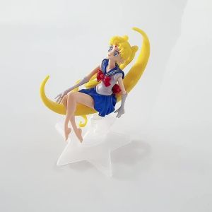 Bandai | Anime Sailor Moon Crystal Princess Action Figure - 15cm PVC Model Sailor Guardians Bộ Sưu Tập Quà Tặng Dành Cho Người Hâm Mộ Và Nhà Sưu Tập