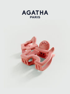 AGATHA | Burgundy Series Puppy Design Hair Clips