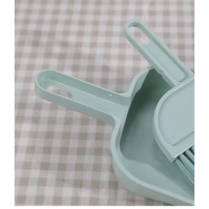 Sapu & Pengki Set Mini Praktis Berbahan Plastik / Mini Dustpan 2in1 Set Portable Ringan