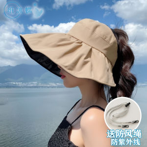 Mũ Đi Biển Chống Nắng Cho Nữ Mũ Đi Biển Cỡ Lớn Có Thể Gập Lại Cho Chuyến Đi Ngoài Trời Mùa Hè Và Thu