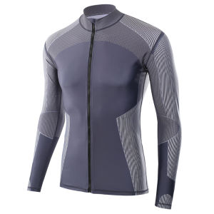 New Mens Elegant Sportswear Swimming Suit Diving Suit Long Sleeve Surfing Clothes Tight Quick Dry Large Size Paddle Board