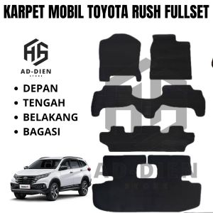Karpet mobil Rush Fullset Toyota Rush alas kaki fullset