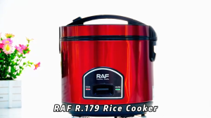 🍚 RAF Rice Cooker 5L R.179 – Fast Cooking Energy Saving Auto Shut-Off Premium Non-Stick Pot 🔥