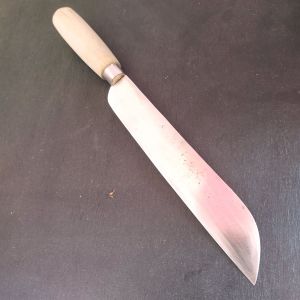 pisau baja daging buah 23cm