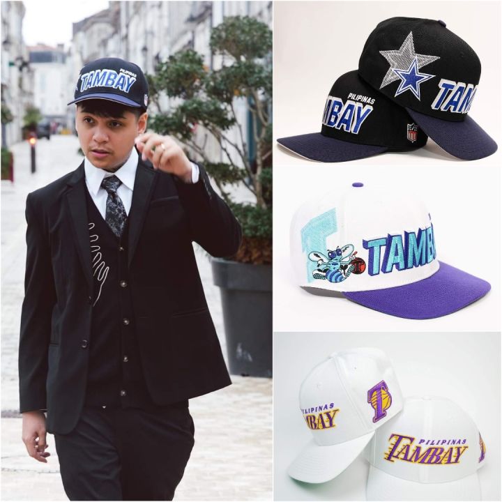 Tambay キャップ (pio balbuena のサイン入り) Tambay Cap Version 8 (UBE) By Pio Balbuena Of Team Tambay | eBay