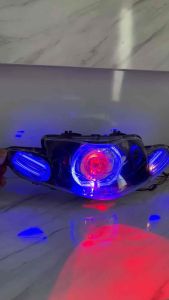 Lampu depan shogun 125 old lama custome billed biled dan sen Runing