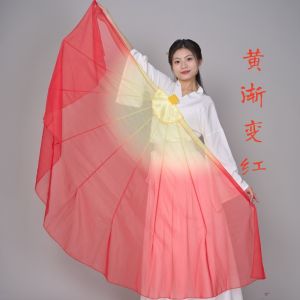 Spring Dance Prop Bone Fish Cartilage Fan Opening Performance Stage Props Thousand Red Houses Lights Dance Accessories