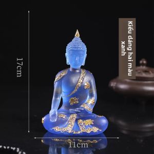 TAIMUJIA | Phụ Kiện Trang Trí Nhà Bằng Kính Hình Tượng Phật Thái