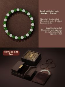 HUAKAIYUNDUO | Natural High-Quality Jade Bracelet