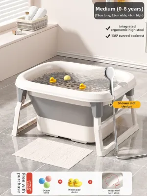 babayoo | Foldable Sit-and-Lie Baby Bath Tub
