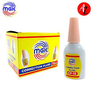 MGK School Office Correction Fluid (15ML) - Cover Up Mistakes Easily