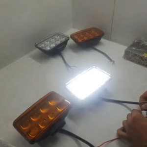 Đèn Led Trợ Sáng 8 mắt RUNLAI Điện áp Auto DC12V-24V Cho Ôtô Xe máy Xe Công Nông Máy Công Trình... Hàng chính hãng RunLai 100%