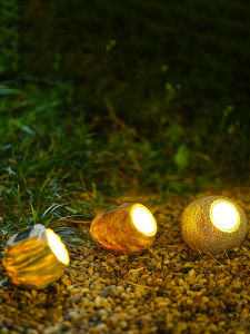 Đèn Mặt Trời Ngoài Trời Đồ Trang Trí Sân Vườn Di Động Đèn Sân Vườn Đèn Đá Giả Đèn Sân Vườn Đèn Trang Trí Không Thấm Nước