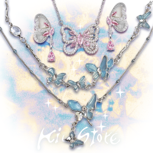 Y2K Butterfly Zircon Relief Necklace Layering Spicy Girl Subculture Cool Trendy High Design Luxury Fashion Jewelry Accessory