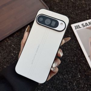 Luxury Premium Genuine Leather Phone Case for Google Pixel 10 9 Pro XL 9A Luxury PU+TPU Leather Shockproof Protection Back Cover