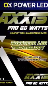 OX Axxis Pro 60 watts Mini Driving Light