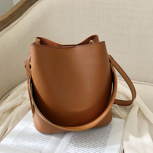Trendy Bucket Bag: Korean Style PU Leather & High-Quality Fashion