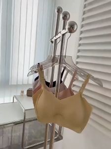 New Product Latex Foam Padded Plunge Bra   Comfort Seamless Breathable Comfort Inner/Outter Wearable