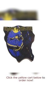 IRON MAIDEN BAND IRON ON PATCHES NOT EMBROIDERED