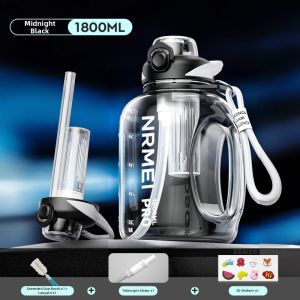 HEOSCU | Large Capacity Sport Water Bottle with Straw