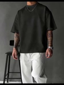 Interesting Yellow Banana Male Female T-Shirts Street Hip Hop T-Shirt Summer Cotton Tshirt Oversized Loose Short Sleeved Couple