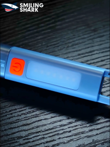 SMILING SAHRK Super Bright Flashlight LED RechargeableTorch Light With COB Camping Light 3Mode Keychain Light Waterproof Outdoor Camping Hiking Lighting SD1023