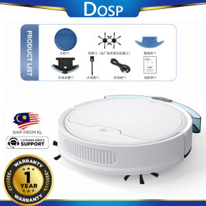 (1-Year warranty) Robot Vacuum Cleaner 3in1 2000Pa powerful suctionwifi connectivityapp control for hard floorscarpets and pet hair 扫地机器人