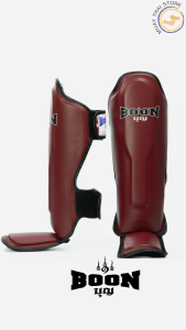 Boon Sports SC Elastic Textile Muay Thai Boxing Competition Shin Guards