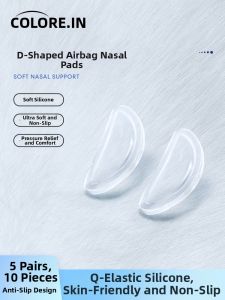 COLORE.IN | Silicone Soft Anti-Slip Anti-Pressure Mark Anti-Drop Nose Pads