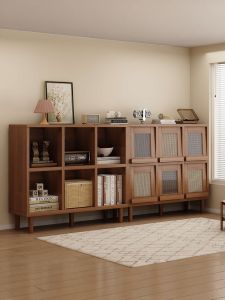 ZHUOHE | Dust-proof Japanese Style Storage Bookshelf