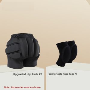 Thickened Ice Skating Protection Pants Womens Anti-fall Roller Skating Snow Skiing Sports Protective Gear Adult Children