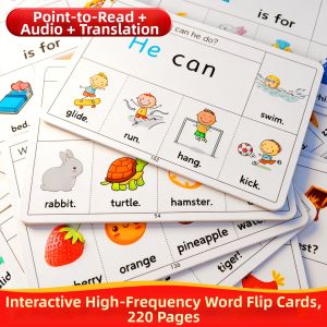 XIONGBUFAN | Early Education Interactive Talking Flashcards
