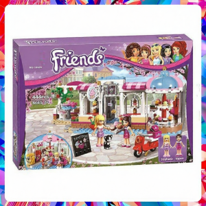 Girls Lakeside Cake Cafe Friends Building Toy