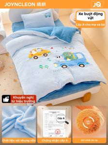 JoynCleon | Bộ Chăn Ga Trẻ Em Vải Nhung Sữa Dày Chống Tĩnh Điện Class A
