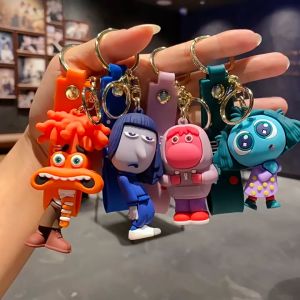 Gantungan kunci inside out keychain inside out ganci motor mobil tas lucu imut