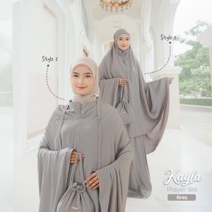 Mukena Elegan Kayla Prayer Set By. Arafa Hijab
