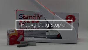 WPS Stapler Heavy Duty 120 Sheets Book Binding Gun Tacker Large Stapler Office Supplies with Staple