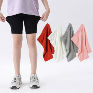 Summer New Girls Leggings Kids Thin Modal Pants Young Student Fashion Safety Pants For 3-12 Years Teen Children Casual Shorts