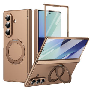 CHUBAN | For Samsung Galaxy Z Fold 8 Ultra 7 6 5 Case With Stand & Hinge Protection & Screen Protector Hard Magnetic Mobile Phones Covers