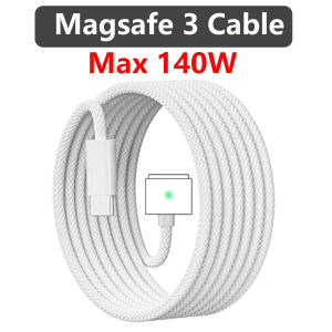 140W USB Type C to Magnetic 3 Cable Compatible with 2023 MacBook Pro 14 16 inch M2 M3 2021 M1 Pro Chip 14" 16" MacBook Air 2022 M2 MacBook Pro 2023 M2 Pro