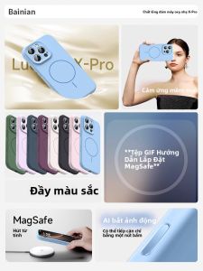 GUANBAINIAN | Ốp Lưng Bảo Vệ Nút Camera AI iPhone 16 Pro Max