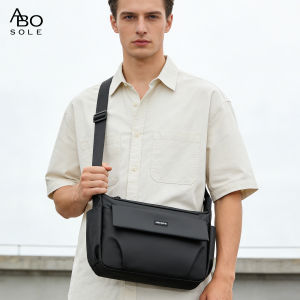 ABOSOLE Mens Shoulder Bag Large Capacity Messenger Bag Business Bag Waterproof Travel Bag Sports Bag Cross Body Bag Lightweight Casual Bag Leisure Sport Street Bag