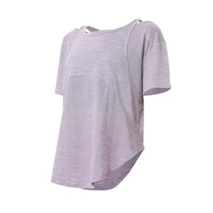 Lightweight Breathable Quick-drying Workout Short Sleeve Blouse